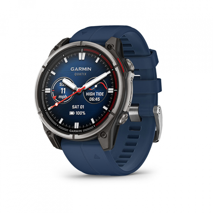 Quatix 8 Smartwatch AMOLED 47 mm i gruppen Marinelektronik / Klockor & Tillbehör hos Marinsystem (010-02904-51)