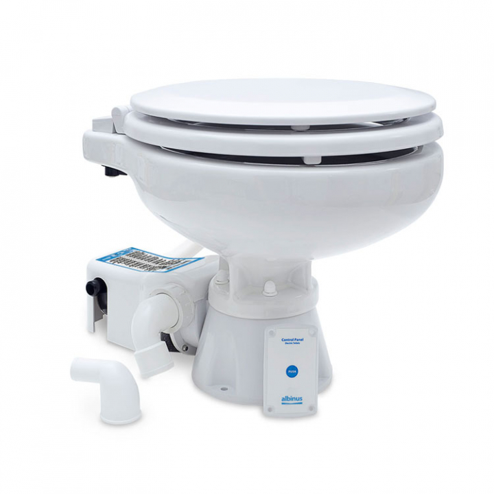 Marintoalett Standard Electric EVO Compact Low 12 V i gruppen Inredning / Pentry & Toalett / WC hos Marinsystem (07-02-008)