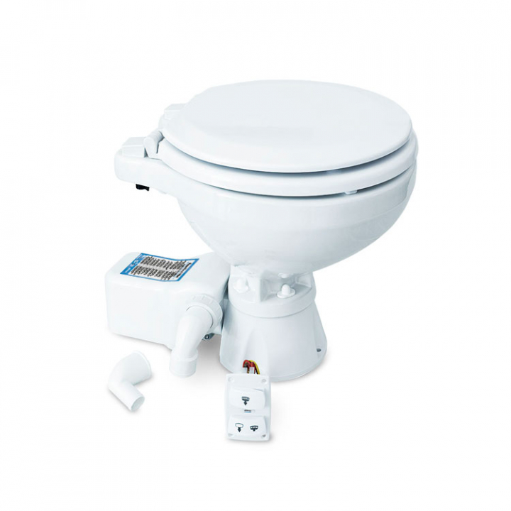 Marintoalett Silent Electric Compact 12 V i gruppen Inredning / Pentry & Toalett / WC hos Marinsystem (07-03-010)