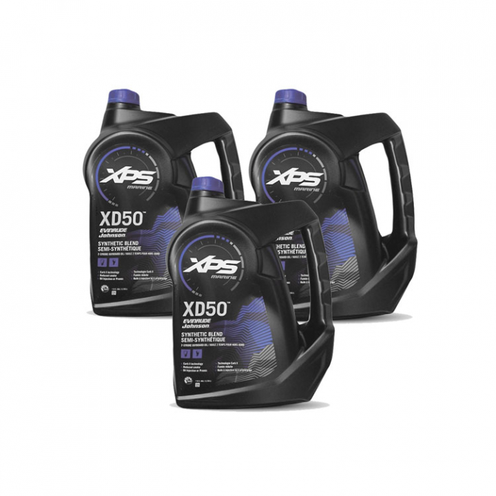 XD50 Olja 3,8l 3-Pack (0779738) i gruppen Motor & Tillbehör / Evinrude/Johnson / Evinrude/Johnson Oljor & Filter hos Marinsystem (0779718-3)