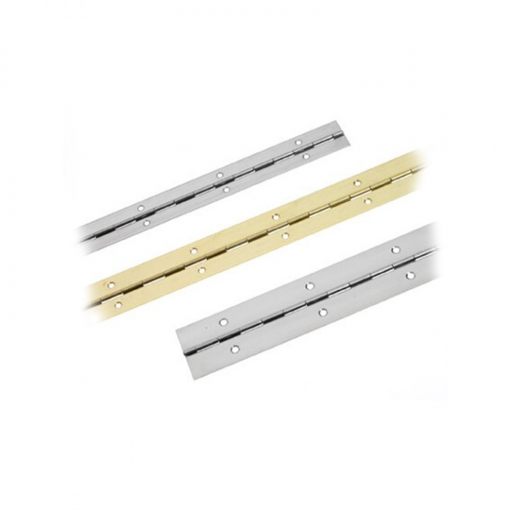 Pianogångjärn Polerad Mässing i gruppen Inredning / Gångjärn hos Marinsystem (1053130r)