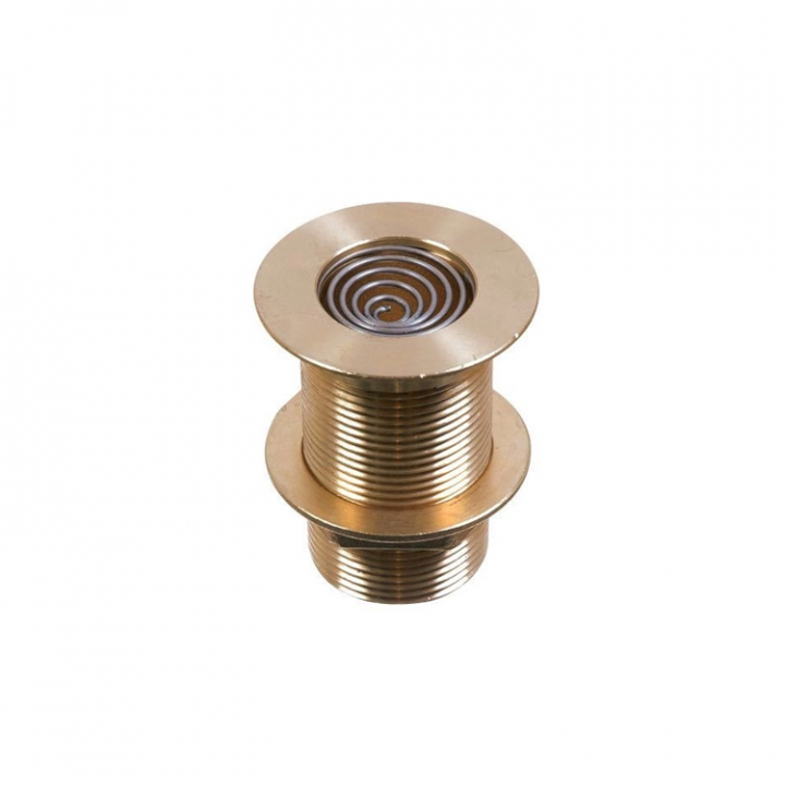 Bordgenomföring Med Fjädersil Mässing i gruppen Inredning / Dyvika & Bottenplugg hos Marinsystem (1060420r)