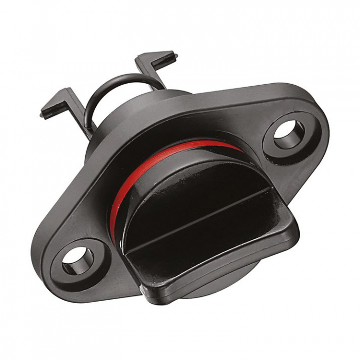 Bottenplugg Svart Nylon i gruppen Inredning / Dyvika & Bottenplugg hos Marinsystem (1060846)