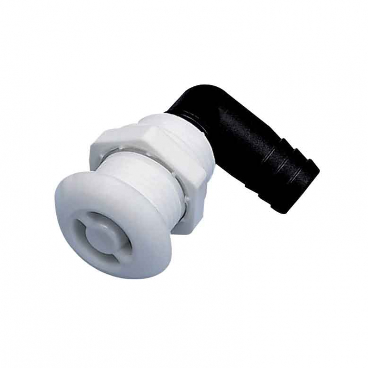 Tankventil Plast Vinklad Ø16 mm i gruppen Motor & Tillbehör / Bränsle / Övriga Bränsletillbehör hos Marinsystem (1100932)