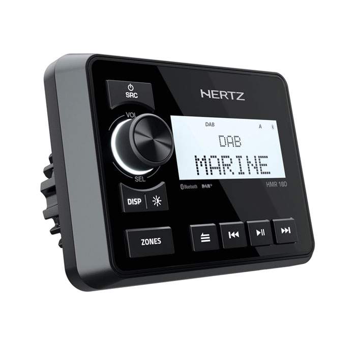 HMR 18 D - Digital Mediamottagare + DAB i gruppen Marinelektronik / Marinstereo & Tillbehör / Marinstereo hos Marinsystem (1114767)