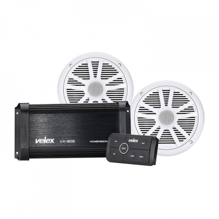 Bluetooth kit med högtalare och kontroll i gruppen Marinelektronik / Marinstereo & Tillbehör / Marinstereo hos Marinsystem (1114875)