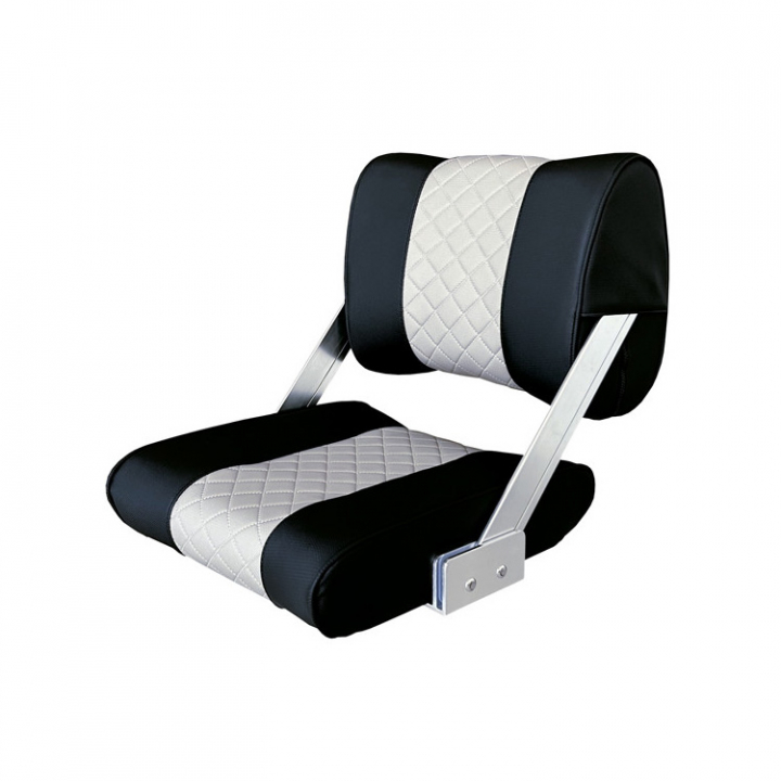 ST45 Delux Båtstol Svart/Ljusgrå i gruppen Inredning / Stolar & Tillbehör hos Marinsystem (1120942)