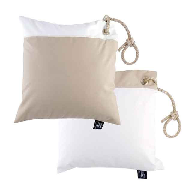 MB Kudde Vattentät 40 x 40cm Sand/Vit (2-pack) i gruppen Inredning / Komfort / Textilier hos Marinsystem (11246537)