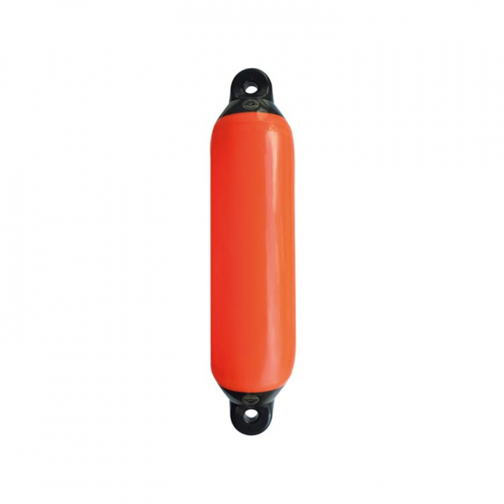 Yacht Fender Orange/Svart Topp i gruppen Förtöjning / Fendrar & Tillbehör hos Marinsystem (1150208r)
