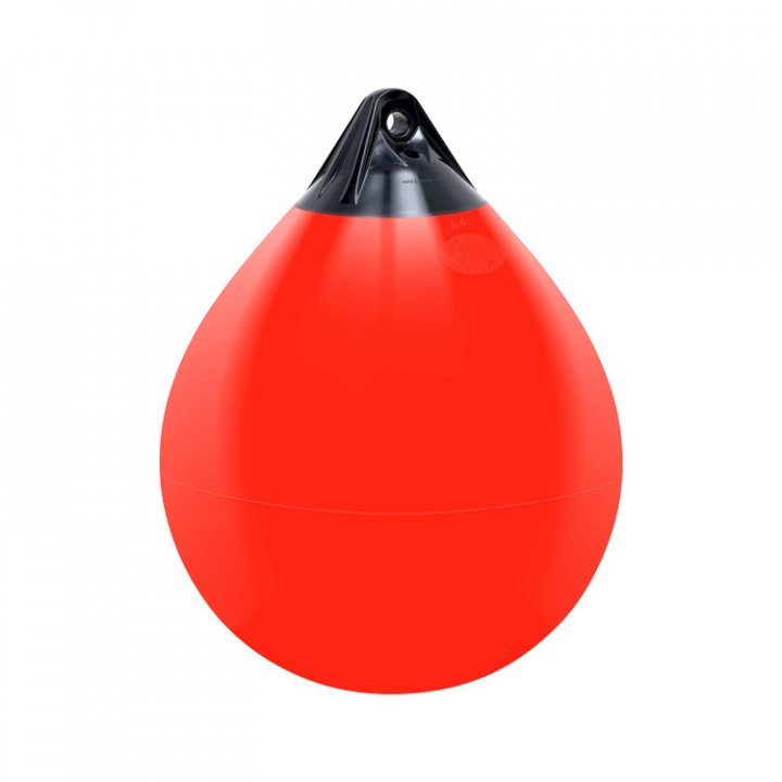 Klotfender Röd/Svart i gruppen Förtöjning / Fendrar & Tillbehör hos Marinsystem (1151656r)