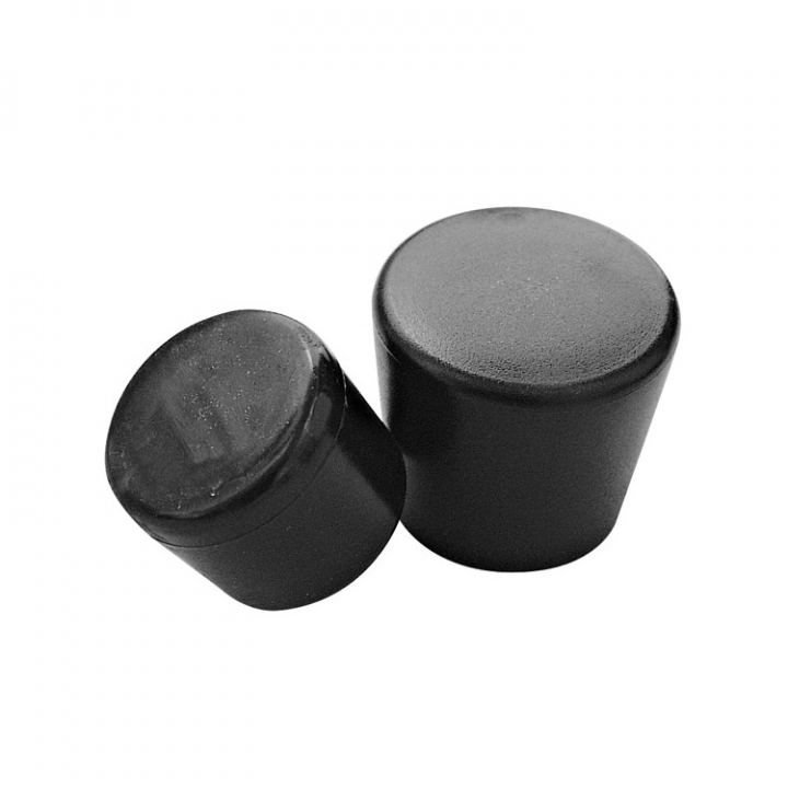 Ändplugg Utvändig PVC Svart 4-pack i gruppen Rigg & Däck / Badstegar & Peke hos Marinsystem (1160214r)