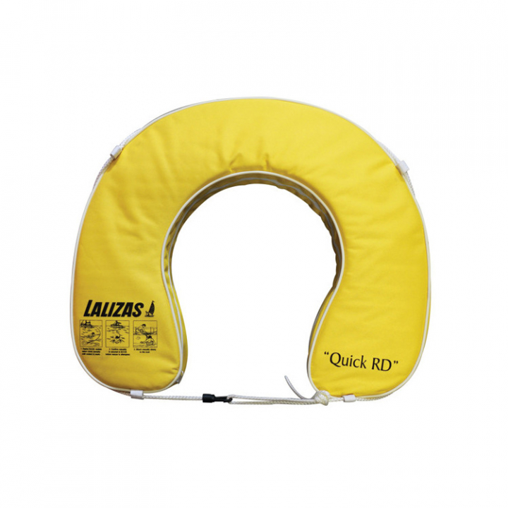 Hästskoboj 142N UV Gul i gruppen Säkerhet / Livboj & Kastlina hos Marinsystem (1160820)