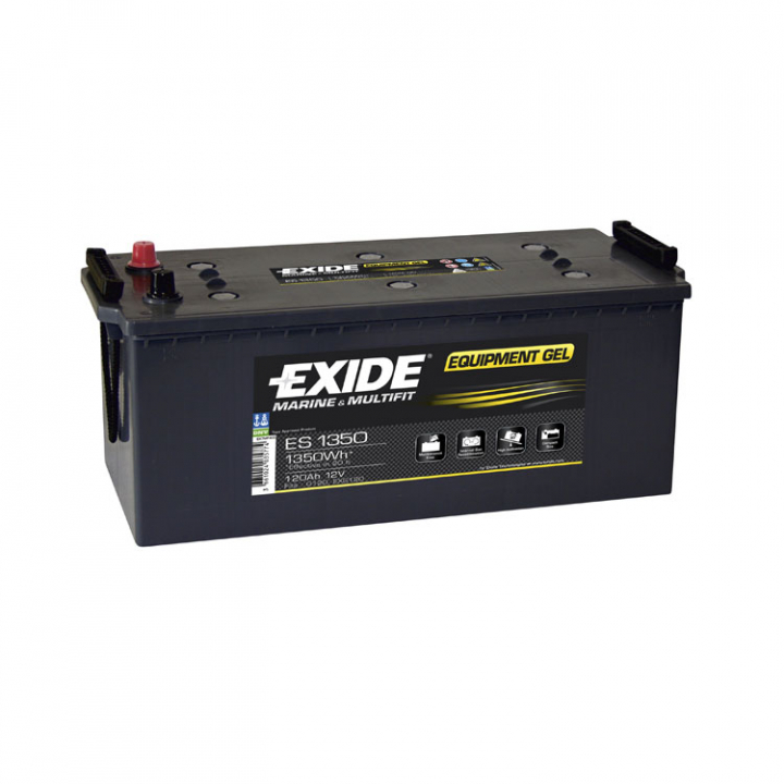 Batteri Nautilus 120Ah Gel Equipment i gruppen El & Installation / Strömförsörjning / Batterier hos Marinsystem (1170345)