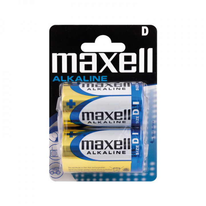 Alkalline D/LR20-Batteri 2-pack i gruppen El & Installation / Strömförsörjning / Batterier hos Marinsystem (1170527)