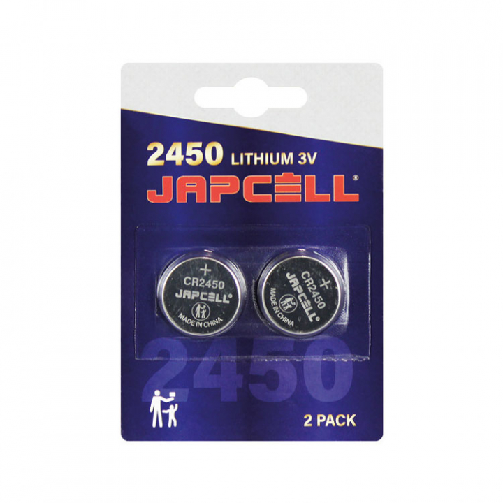 CR2450 3V Litium Batteri 2-pack i gruppen El & Installation / Strömförsörjning / Batterier hos Marinsystem (1170536)