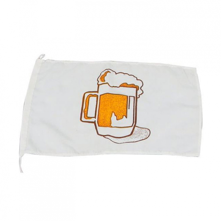 Humorflagga Ölflagga 30x45cm i gruppen Rigg & Däck / Flaggor & Tillbehör hos Marinsystem (1180530)