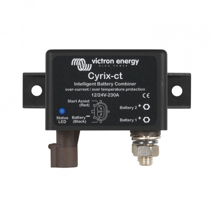 Cyrix-CT Skiljerelä 230A 12/24V i gruppen El & Installation / Installationsmaterial / Skiljerelä & Reläsatser hos Marinsystem (1250848)