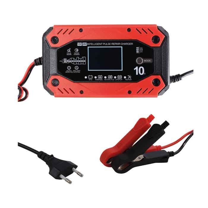 Smartladdare 10a 12/24v auto i gruppen El & Installation / Strömförsörjning / Laddare & Tillbehör hos Marinsystem (1251009)