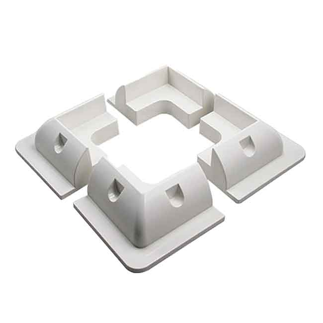 Monteringsfäste För Solpaneler Hörn 4 st i gruppen El & Installation / Strömförsörjning / Solcellspaneler & Tillbehör hos Marinsystem (1251415)