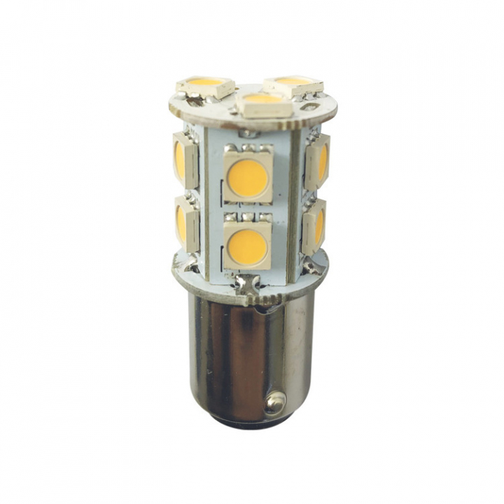 LED-Bajonett BA15D 10-36Vdc Ø19x43 mm 2-pack i gruppen El & Installation / Belysning / LED-Lampor & Adapter hos Marinsystem (1260925)