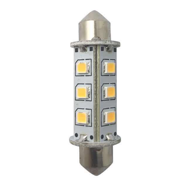 LED Spollampa 10-36Vdc Omni 42 mm 2-pack i gruppen El & Installation / Belysning / LED-Lampor & Adapter hos Marinsystem (1260964)