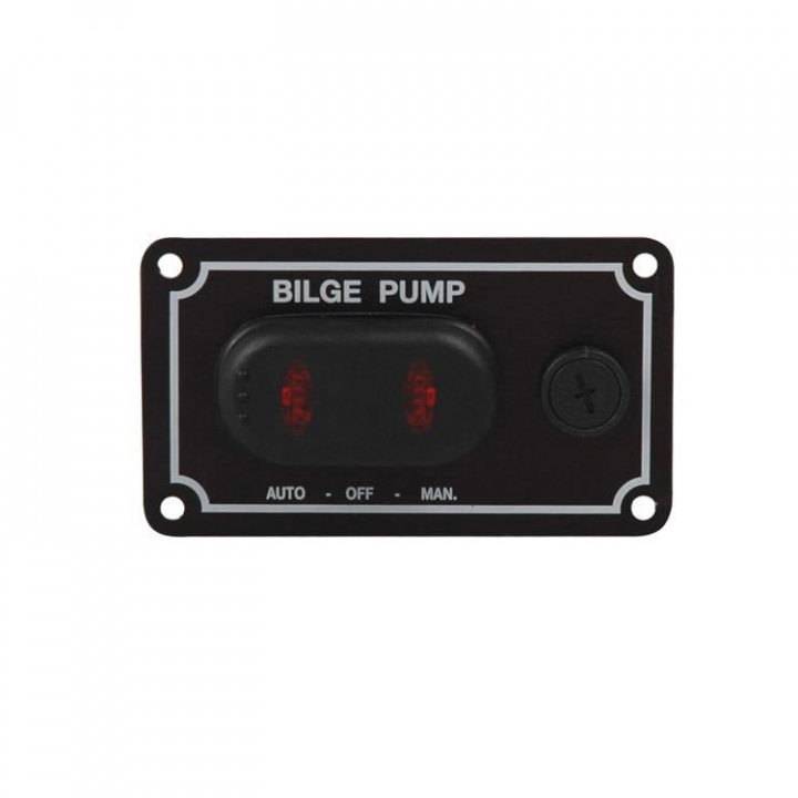 Pumppanel Vattentät 12V 89x50 mm i gruppen Pumpar / Pumptillbehör & Reservdelar hos Marinsystem (1270044)