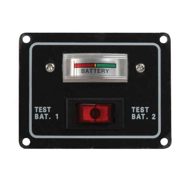 Testpanel För Batteri i gruppen El & Installation / Installationsmaterial / Strömställare & Paneler hos Marinsystem (1270090)