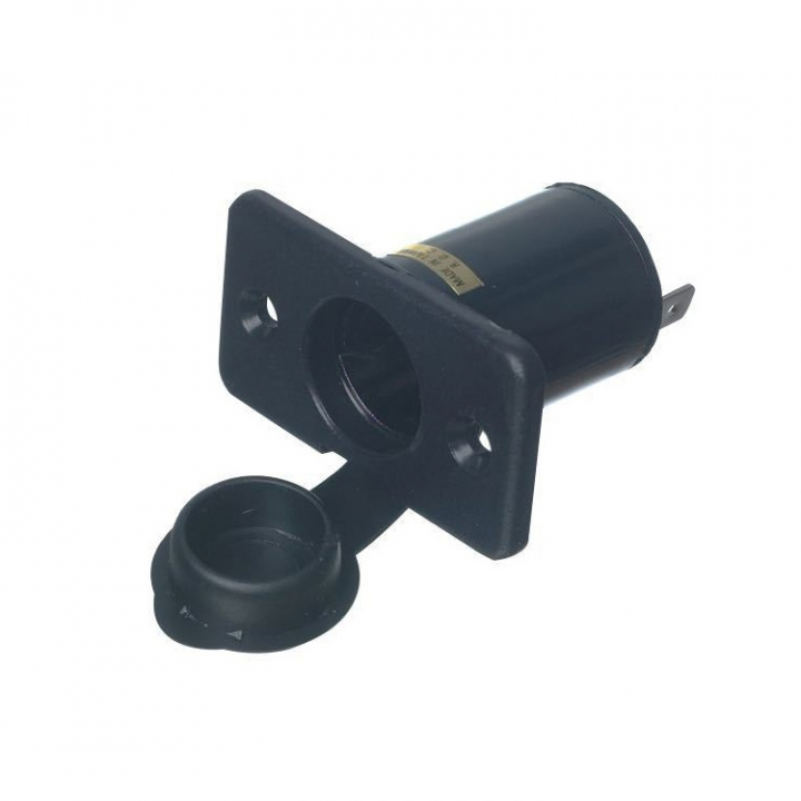 Inbyggnads-kontaktdosa 12V-20Amp / 24V-15Amp i gruppen El & Installation / Strömförsörjning / USB-Uttag, kontakter & Laddare hos Marinsystem (1270230)