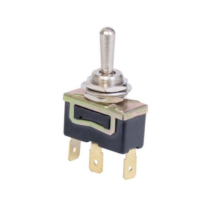 Vippströmbrytare 3-Polig On-Off-On i gruppen El & Installation / Installationsmaterial / Strömställare & Paneler hos Marinsystem (1270257)