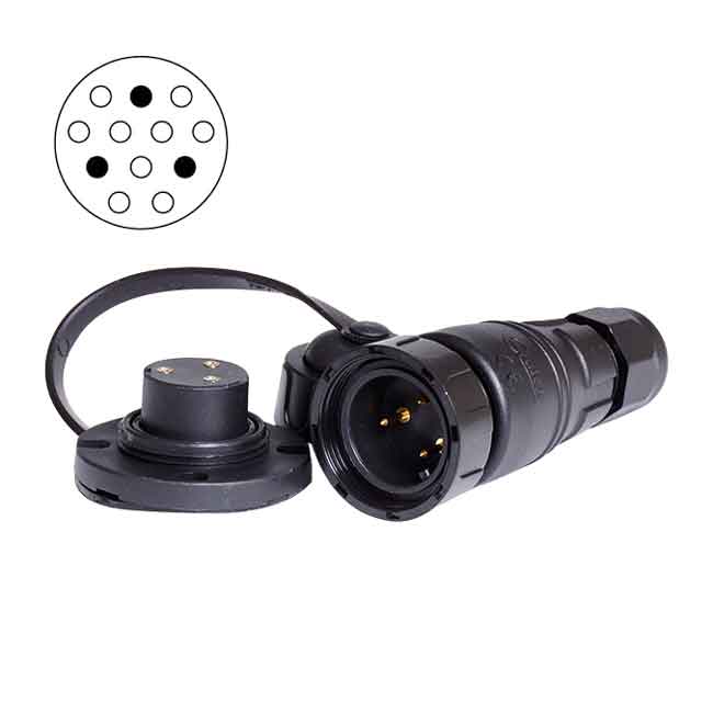 Däckkontakt 12Amp IP67 i gruppen Inredning / VVS / Däcksgenomföringar hos Marinsystem (1270440r)