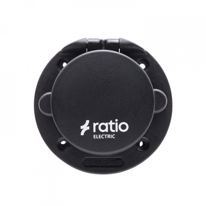 Landströmskontakt Med Vattentätt Easylock-Lock i gruppen El & Installation / Strömförsörjning / Landström hos Marinsystem (1270579)