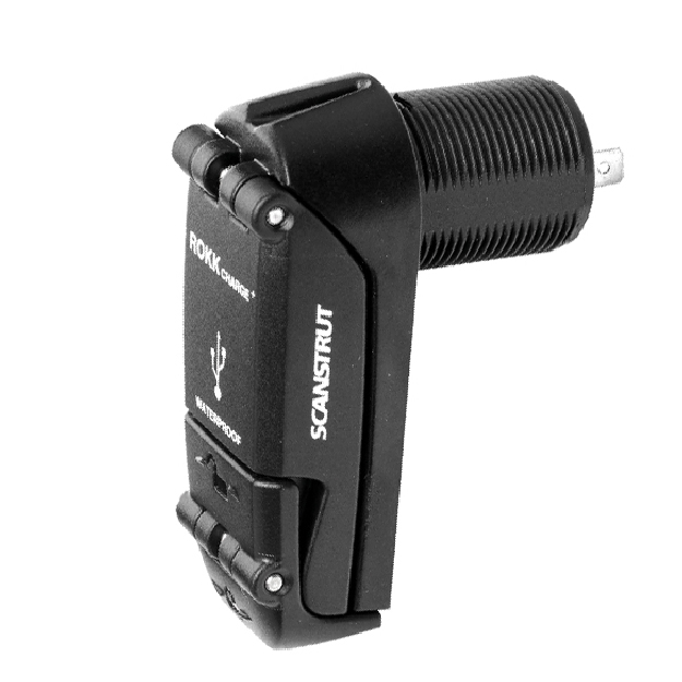 ROKK Charge Pro USB-A Och USB-C Uttag Vattentät 12/24V i gruppen El & Installation / Strömförsörjning / USB-Uttag, kontakter & Laddare hos Marinsystem (1270888)