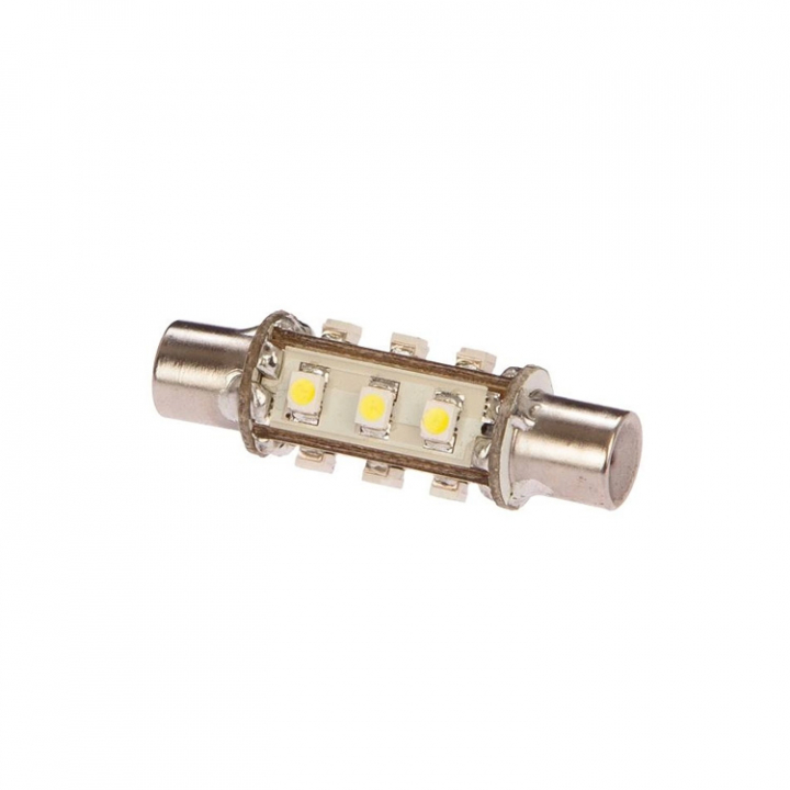 LED-Navigationslampa BS43 Vit Ø 13x42 mm 10-35vdc 10W i gruppen El & Installation / Belysning / LED-Lampor & Adapter hos Marinsystem (1275963)