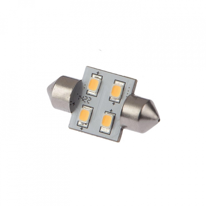 LED-Spollampa Ø 31x16 mm 10-30Vdc 8W i gruppen El & Installation / Belysning / LED-Lampor & Adapter hos Marinsystem (1275982)