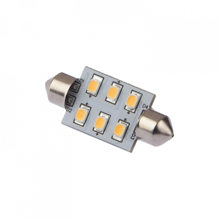 LED-Spollampa Ø 37x16 mm 10-35Vdc 10W i gruppen El & Installation / Belysning / LED-Lampor & Adapter hos Marinsystem (1275986)