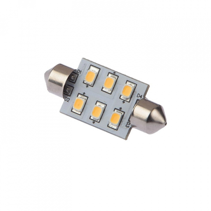 LED-Spollampa Ø 42x16 mm 10-35Vdc 10W i gruppen El & Installation / Belysning / LED-Lampor & Adapter hos Marinsystem (1275991)