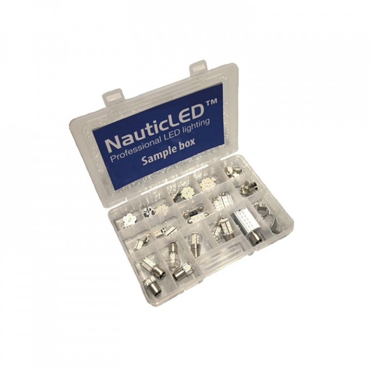 Provlåda LED-Lampor & Adapter i gruppen El & Installation / Belysning / LED-Lampor & Adapter hos Marinsystem (1276099)