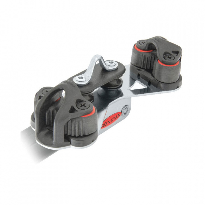 Storskotvagn Med Cleat 19 mm i gruppen Rigg & Däck / Block & Travare hos Marinsystem (130RC61920)