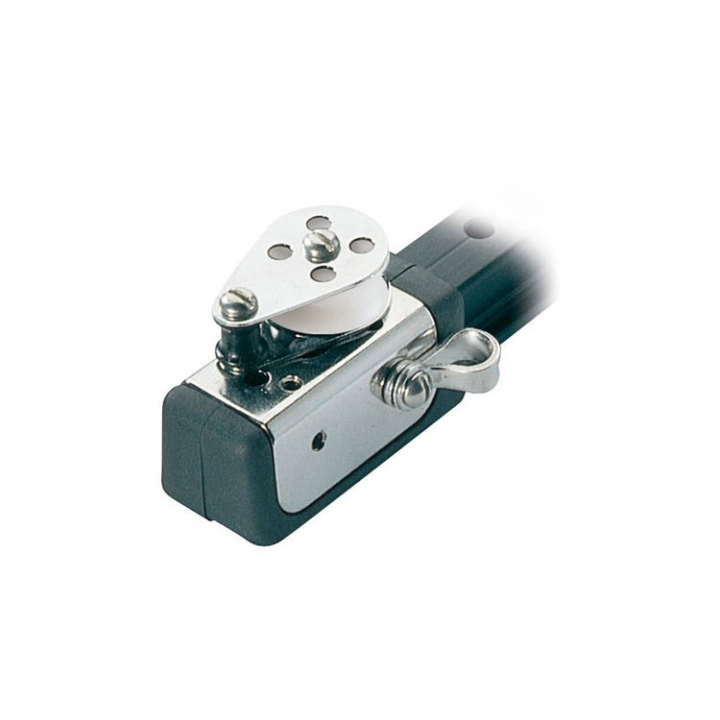 Ändkontroll Med Block För I-Skena 19 mm i gruppen Rigg & Däck / Block & Travare hos Marinsystem (130RC61985)