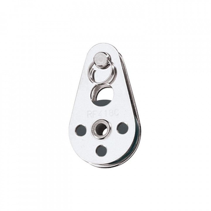 Vajerblock Med Riggbult Ø25 mm i gruppen Rigg & Däck / Block & Travare hos Marinsystem (130RF00418C)