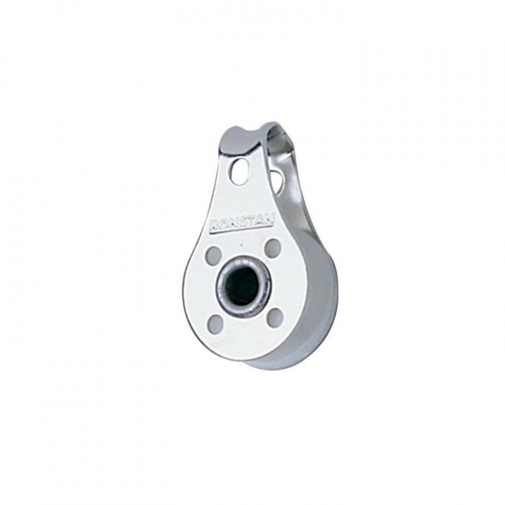 Enkelblock Med Bygel 19 mm i gruppen Rigg & Däck / Block & Travare hos Marinsystem (130RF00666)