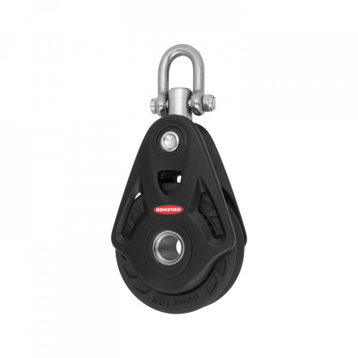 Core Block Enkelt Med Swivel Serie 100 i gruppen Rigg & Däck / Block & Travare hos Marinsystem (130RF104100)