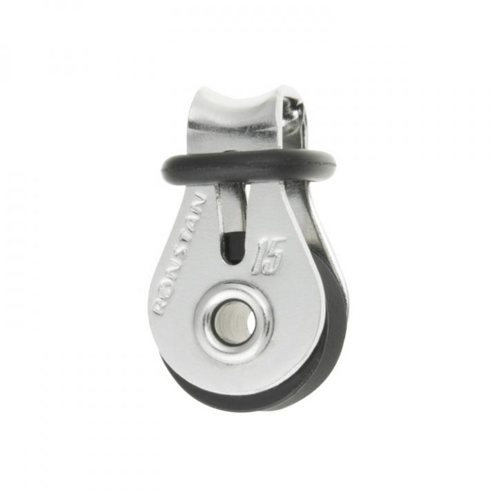 Kullager Enkelblock Med Bygel & O-Ring Serie 15 i gruppen Rigg & Däck / Block & Travare hos Marinsystem (130RF15101)
