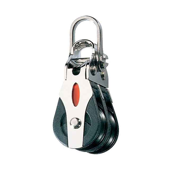 Dubbelblock Med Schackel Serie 20 Max 6mm i gruppen Rigg & Däck / Block & Travare hos Marinsystem (130RF20202)