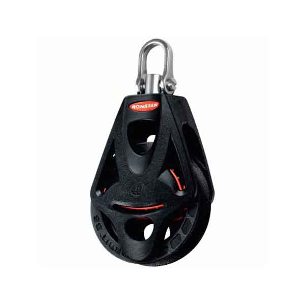 Orbit Enkelblock Rostfri Svirvel Och Hundsvott Max 9mm i gruppen Rigg & Däck / Block & Travare hos Marinsystem (130RF45110)