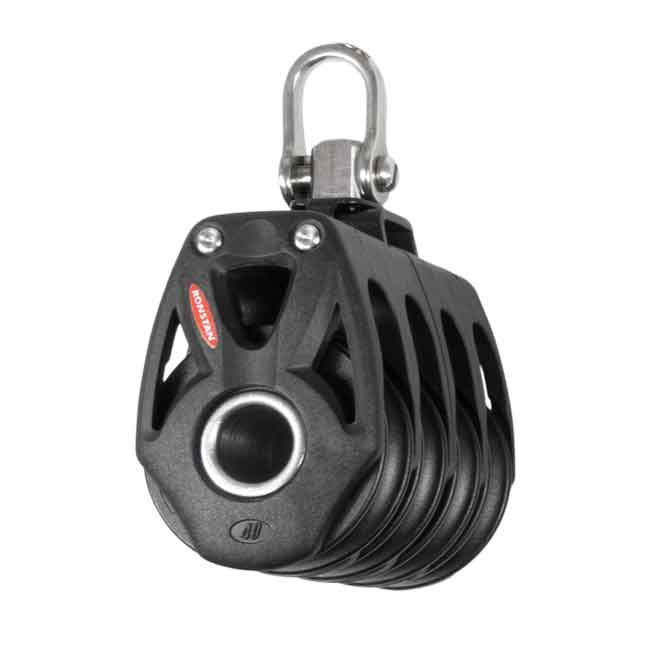 Quadblock Med Svirvel BB Serie 40 10mm i gruppen Rigg & Däck / Block & Travare hos Marinsystem (130RF48400)