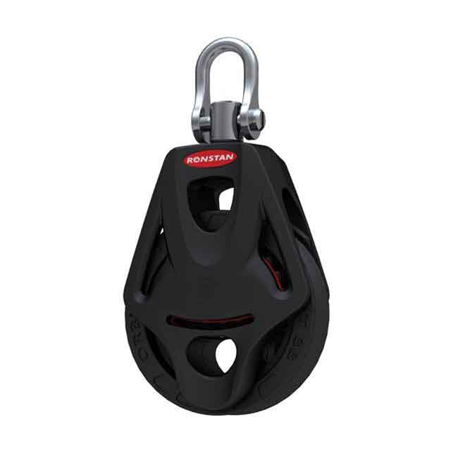 Enkelblock Med Rostfri Svirvel Och Hundsvott Serie 55 i gruppen Rigg & Däck / Block & Travare hos Marinsystem (130RF55110)