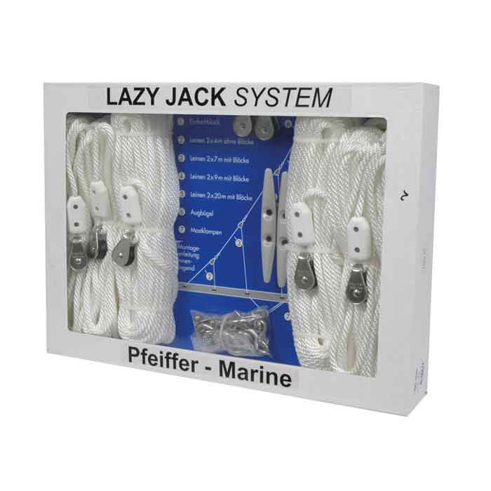 Lazy Jack System 2 - Upp Till 40fot i gruppen Rigg & Däck / Block & Travare hos Marinsystem (1310010)