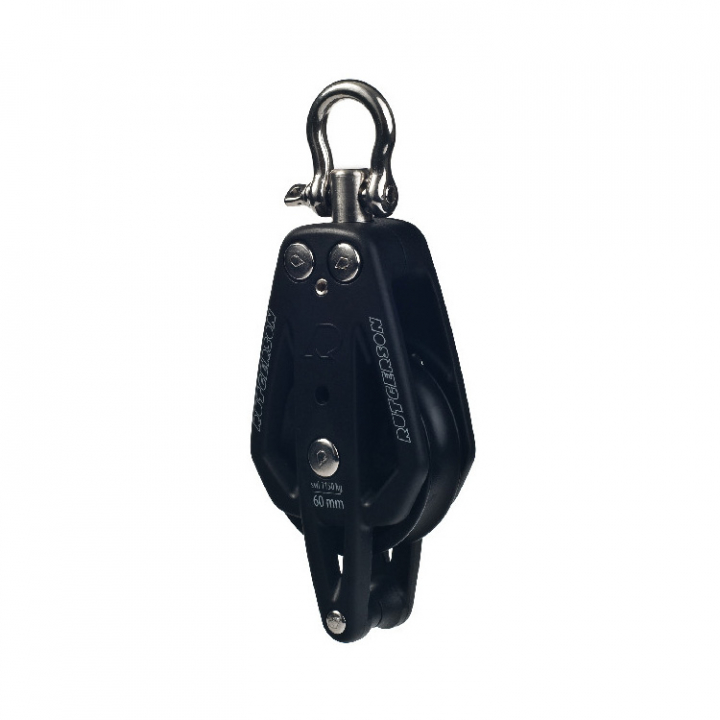 Enkelblock Med Hundsvott i gruppen Rigg & Däck / Block & Travare hos Marinsystem (1310255r)