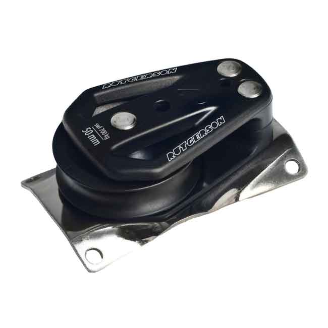 Raw Kindblock Med Glidlager 60mm Böjd Bas. i gruppen Rigg & Däck / Block & Travare hos Marinsystem (1310291)